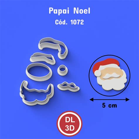 Cortador Papai Noel Cm Pasta Americana Shopee Brasil