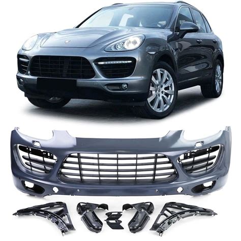 Gts Turbo Look Front Bumper For Porsche Cayenne A Pfl