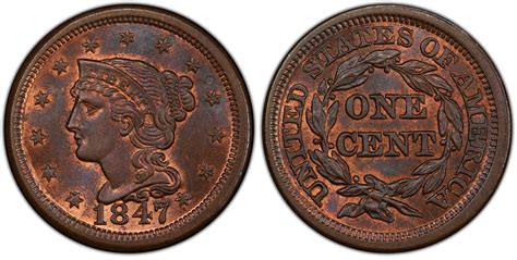 Images Of Braided Hair Cent C Rb Pcgs Coinfacts