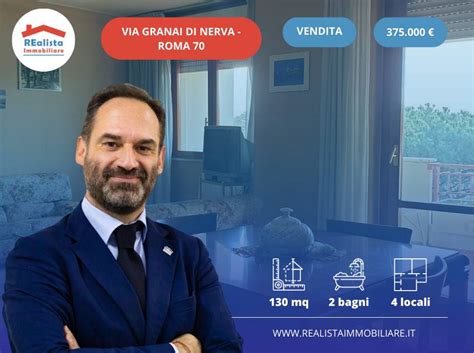 Vendita Appartamento Roma Quadrilocale In Via Dei Granai Di Nerva