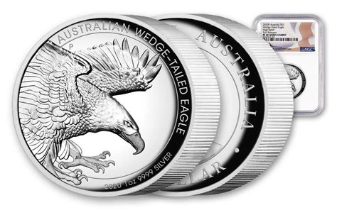 2020 Australia 1 1 Oz Silver Wedge Tailed Eagle High Relief Proof NGC