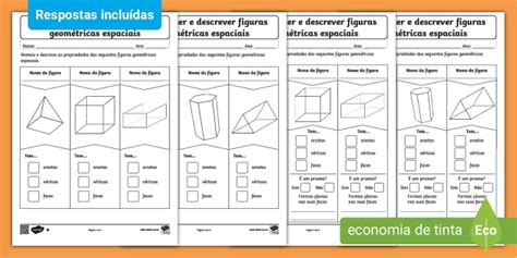 Atividades S Lidos Geom Tricos Cruzadinha Atividades Educativas