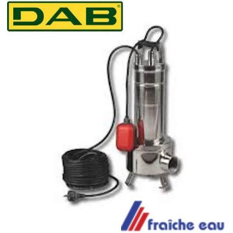 Pompe En Inoxydable De Relevage Pour Eaux Charg E Dab Station De