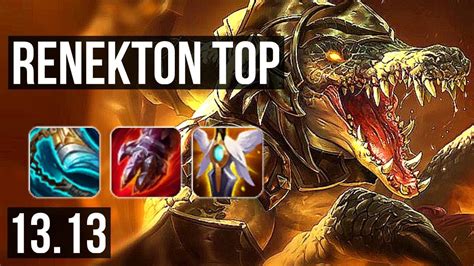 Renekton Vs Morde Top 7 1 4 900 Games Dominating Kr Master