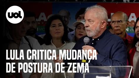 Lula vê como ruim o apoio de Zema a Bolsonaro após governador de MG se