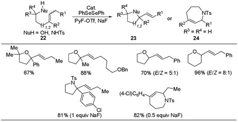 Scheme Organoselenium Catalyzed Synthesis Of Oxygen And