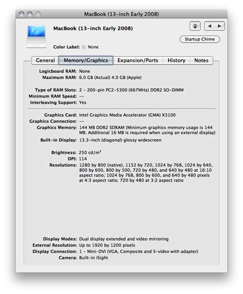 mac - Max amount of RAM for Macbook? - Super User