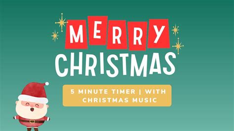 5 Minute Christmas Timer With Music YouTube