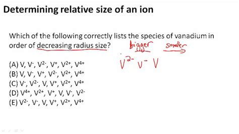 Ionic Radius - Example 2 ( Video ) | Chemistry | CK-12 Foundation