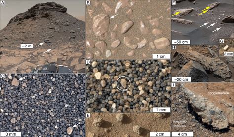 Sedimentary Rock Fragments And Fragments From Veins Formed In Fractures