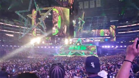 Wwe Wrestlemania 38 Night 2 Intro And Triple H Entrance Live Youtube