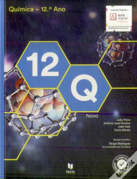 12q Química 12 º Ano Manual De António José Ferreira Carla Morais Carlos Fiolhais João