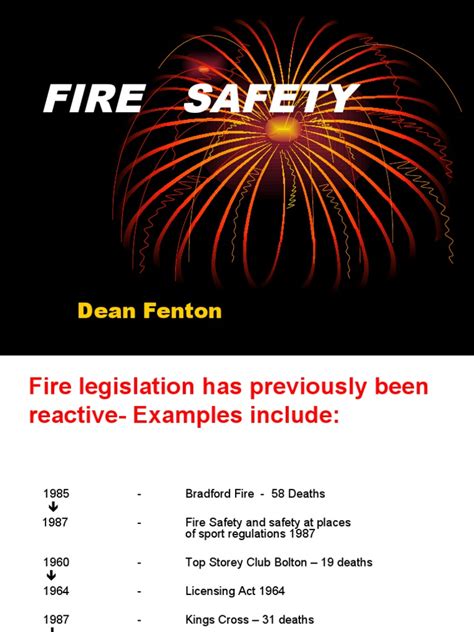 A Comprehensive Guide To Fire Safety Regulations Risk Assessment And