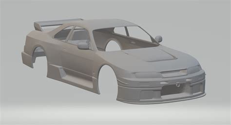 Stl File 1995 Nissan Skyline R33 Gt R Lm Road 🚗・model To Download And