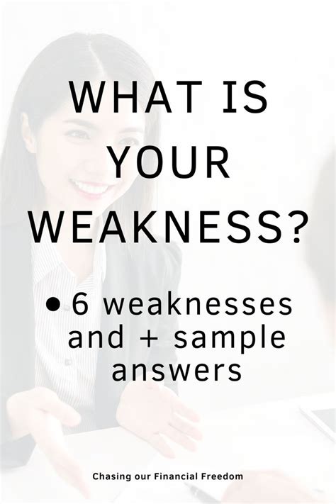 List Of Weaknesses For Job Interviews FlexMyFinances Job