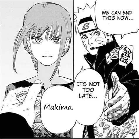 Naruto Extends Hand To Makima Naruto We Can End This Now It S Not