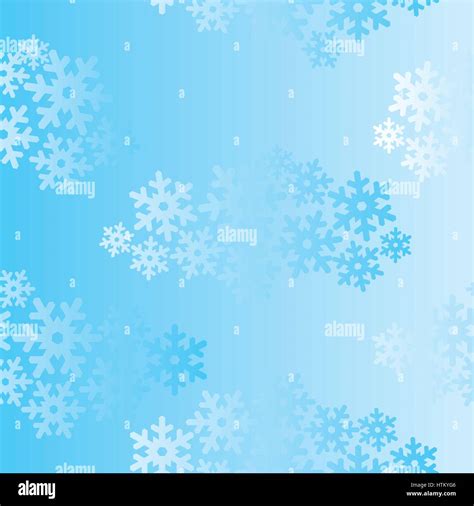 Snow Seamless Pattern Christmas Winter Holiday Background Stock Vector