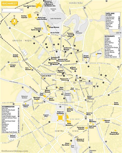 Map of Bucharest: offline map and detailed map of Bucharest city