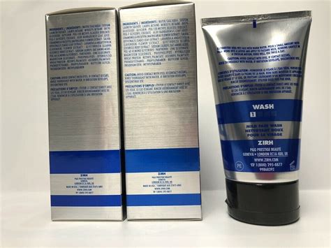 Lot Of 2 Zirh Alpha Hydroxy Face Wash 42 Oz125 Ml Older Stocks See Details Ebay