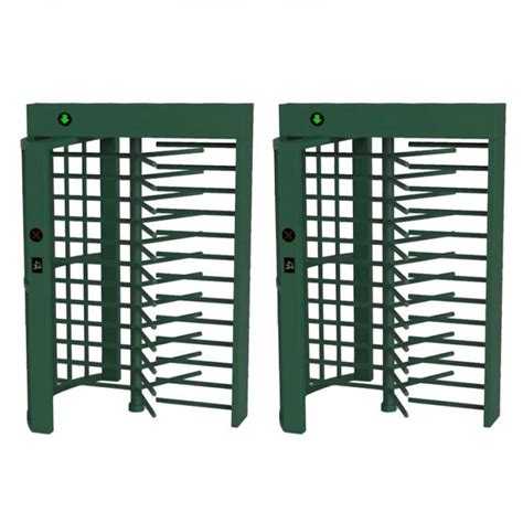 Single Lane Full Height Security Turnstiles Custom Ral Pantone Color