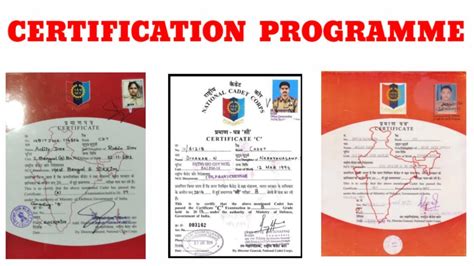 Certification Programme Mission Ncc