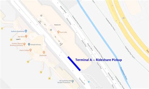 San Jose International Airport Terminal Map