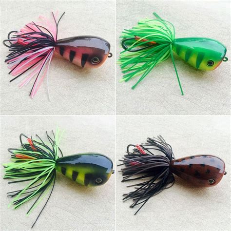 New D Thunder Frog Fishing Bait Fake Simulation Frogs Baits Lure