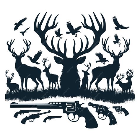 Premium Vector Deer Head Svg Deer Hunting Svg Cut File Cricut File