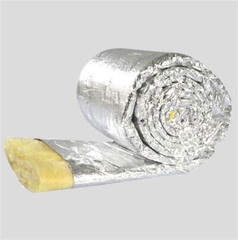 Fiberglass Fsk Duct Wrap Insulation Off