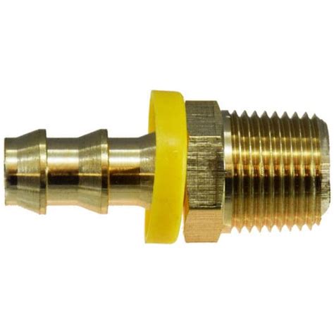 Cws Brass 3 4 X 1 2 Male Hose Barb Adapter Pipe Fitting Car Wash Superstore