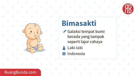 Bimasakti Arti Nama Kombinasi Rangkaian Nama Sifat And Karakter