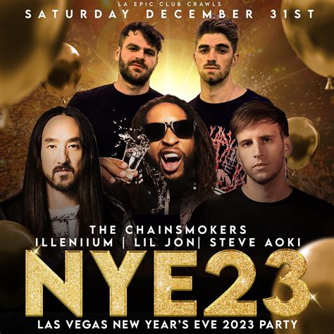 New Year's Eve Las Vegas Party Packages I LA Epic Club Crawls