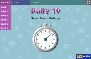 Daily 10 – Maths Zone Cool Learning Games