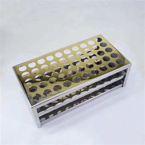 Mm Diam X Holes Stainless Steel Test Tube Rack Holder Storage Lab