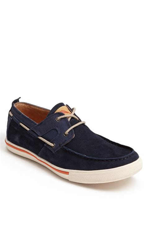 Tommy Bahama Calderon Boat Shoe In Blue For Men Navy Lyst