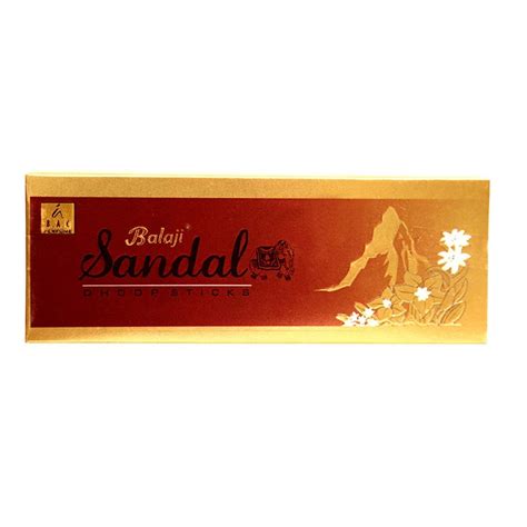 Balaji Sandal Dhoop Stick Pack Of 3 Traditional Incense Spiritual