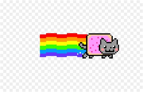 Nyan Cat Clip art Portable Network Graphics Pixel art - Cat png ...