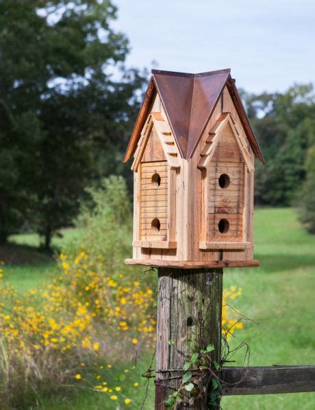 Heartwood Copper Mansion Bird House Made In The Usa Birdhouse