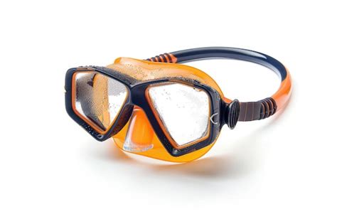 Swimming Snorkel With White Background Snorkel For Aquatic Adventures