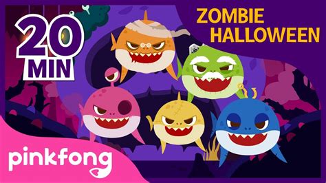 Halloween Zombie Sharks and more | +Compilation | Halloween Baby Shark