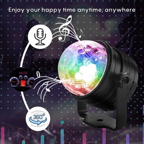 Lampe De Scène Pour Disco Boule Disco Éclairage De Discothèque Led