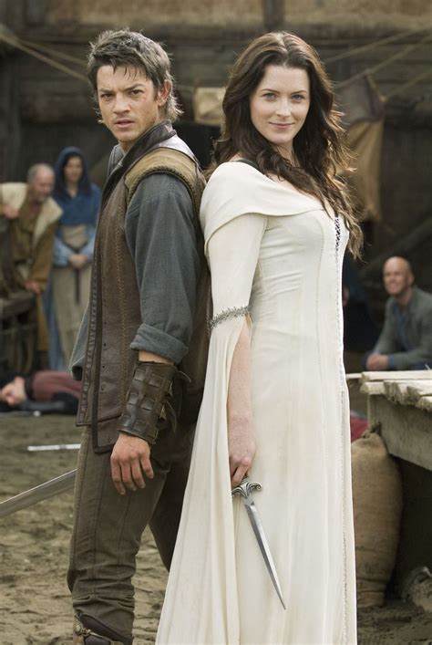 Legend Of The Seeker Kahlan Amnell And Richard Cypher Rahl Меч