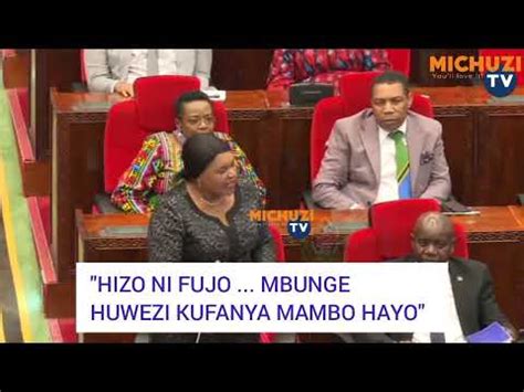 MPINA AKINUKISHA LEO TENA WAZIRI SPIKA WAINGILIA KATI YouTube