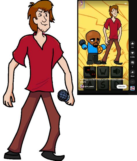 [fnf] Easter Egg 33 Older Red Shaggy By 205tob On Deviantart