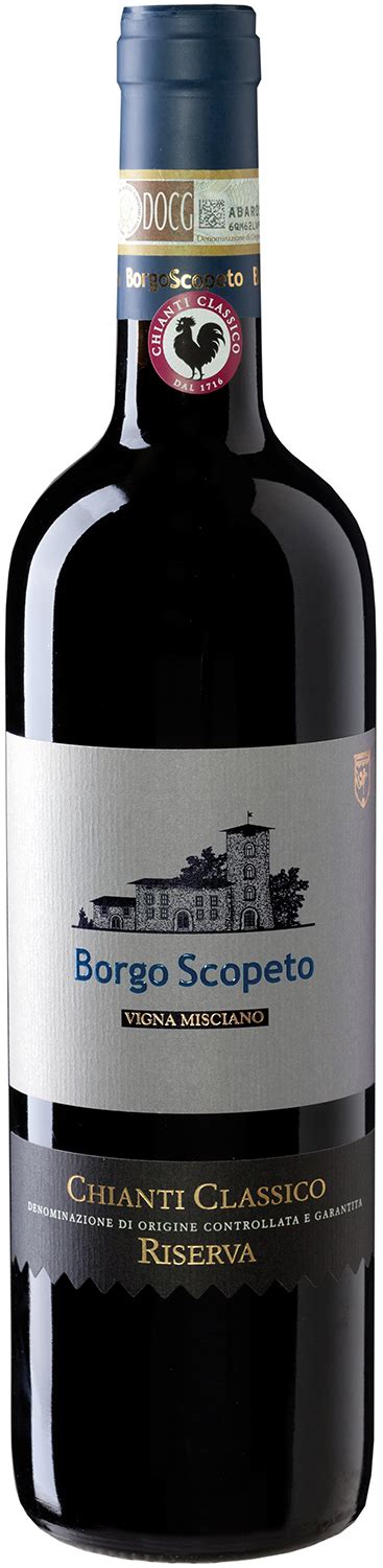 Borgo Scopeto Chianti Classico Riserva Misciano 2018 M P Alkohole