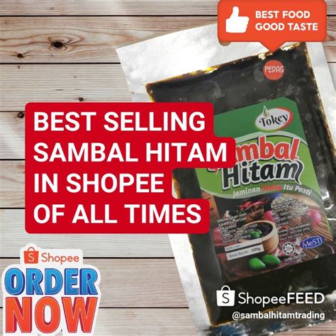 Sambal Hitam Pahang 135 Gram Shopee Malaysia