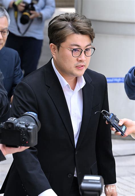 음주 뺑소니 혐의 김호중 영장실질심사 출석