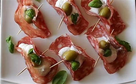 Barchette Di Salame Ricetta Antipasto Veloce E Gustoso Ricette