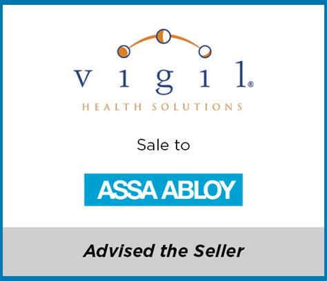 Capital West Advises Vigil Health Solutions On Sale To Assa Abloy