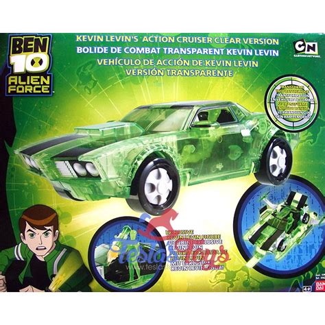 Ben 10 Alien Force Vehicle Kevins Cruiser Clear Edition Teslas Toys